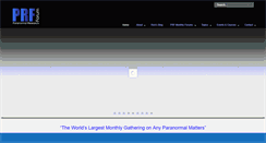 Desktop Screenshot of paranormalresearchforum.net